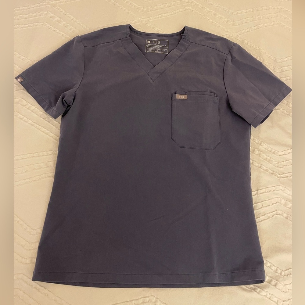 Men’s FIGS scrub set size S - LIMITED EDITION Space Navy - Picture 3 of 7